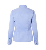 ID S372 SEVEN SEAS Fine Twill Contrast | modern | dame nærbillede med logo