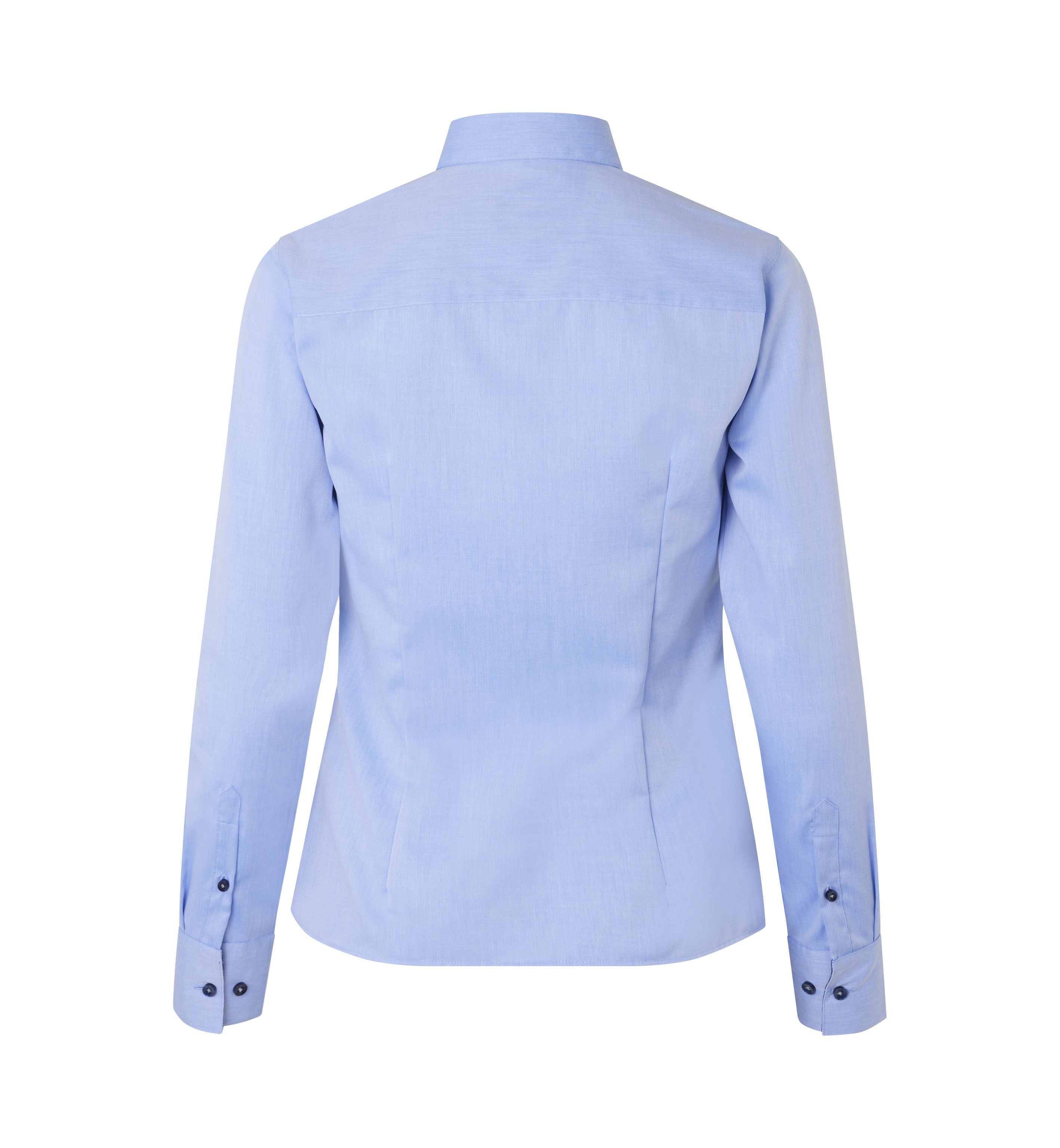 ID S372 SEVEN SEAS Fine Twill Contrast | modern | dame nærbillede med logo