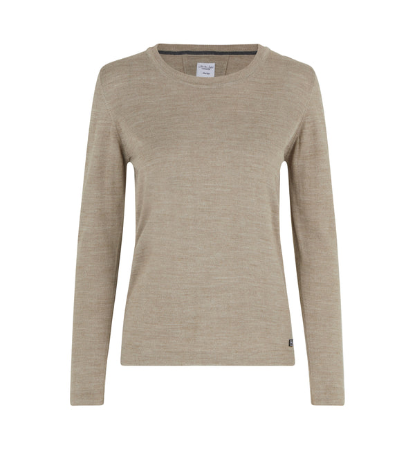 ID S640 SEVEN SEAS The knit | o-neck | dame med tryk eller logo – arbejdstøj og firmatøj