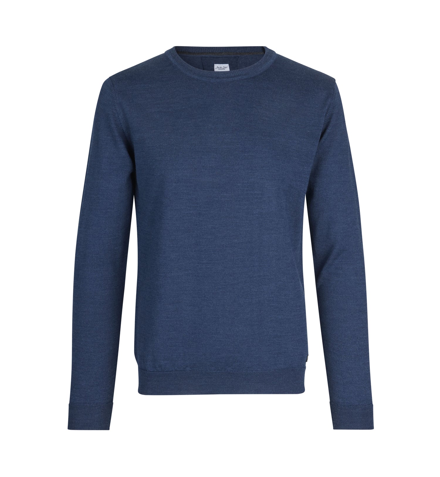 Blå melange, 3XL