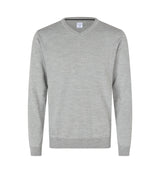 ID S670 SEVEN SEAS The knit | v-neck med tryk eller logo – arbejdstøj og firmatøj