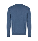 ID S670 SEVEN SEAS The knit | v-neck materiale med logo