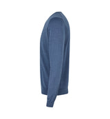 ID S670 SEVEN SEAS The knit | v-neck nærbillede med tryk
