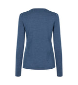 ID S671 SEVEN SEAS The knit | v-neck | dame materiale med logo