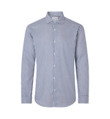 ID S70 SEVEN SEAS Fine Twill Cadet | modern nærbillede med logo
