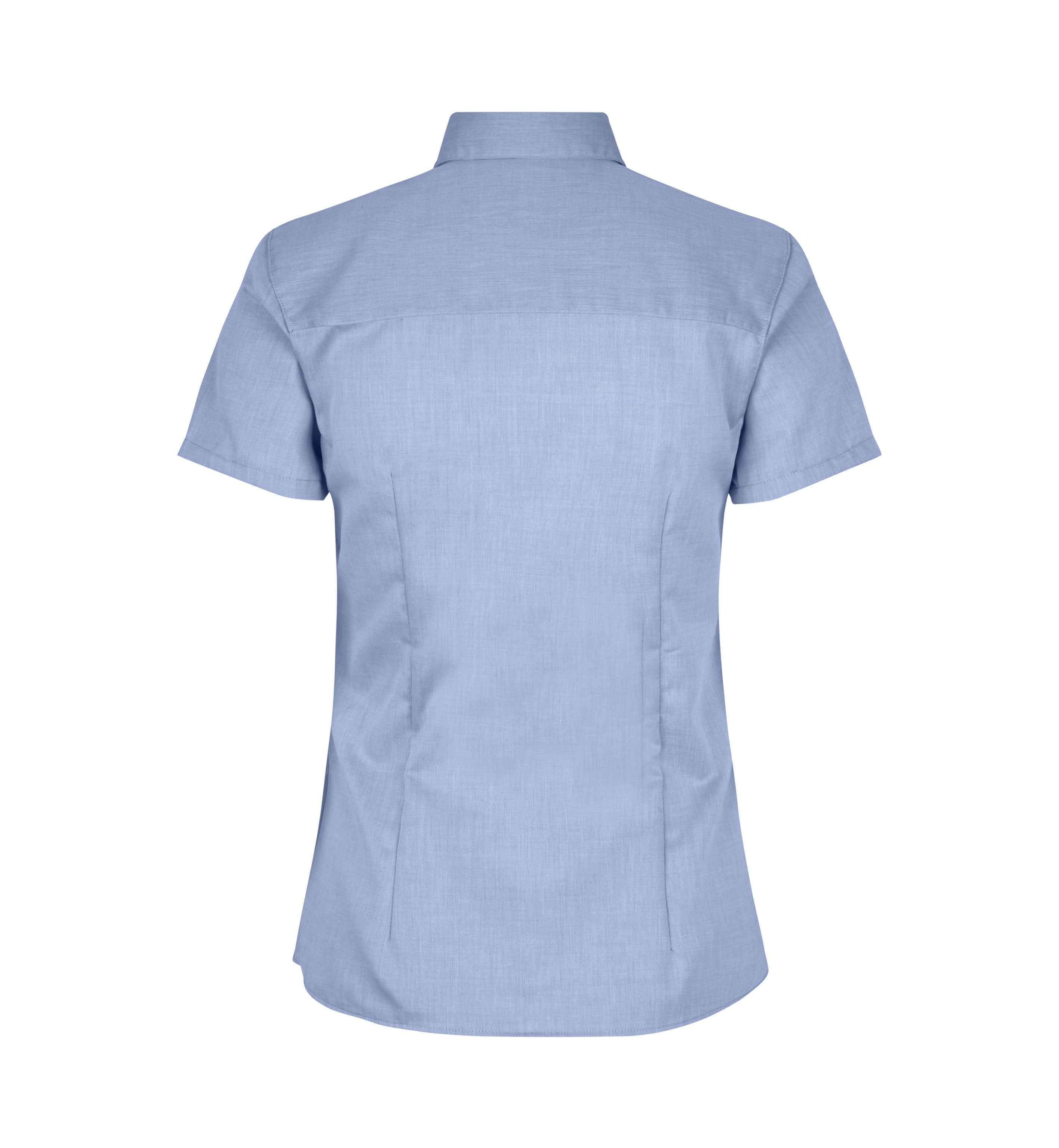 ID S721 SEVEN SEAS Fine Twill | modern | s/s | dame nærbillede med logo