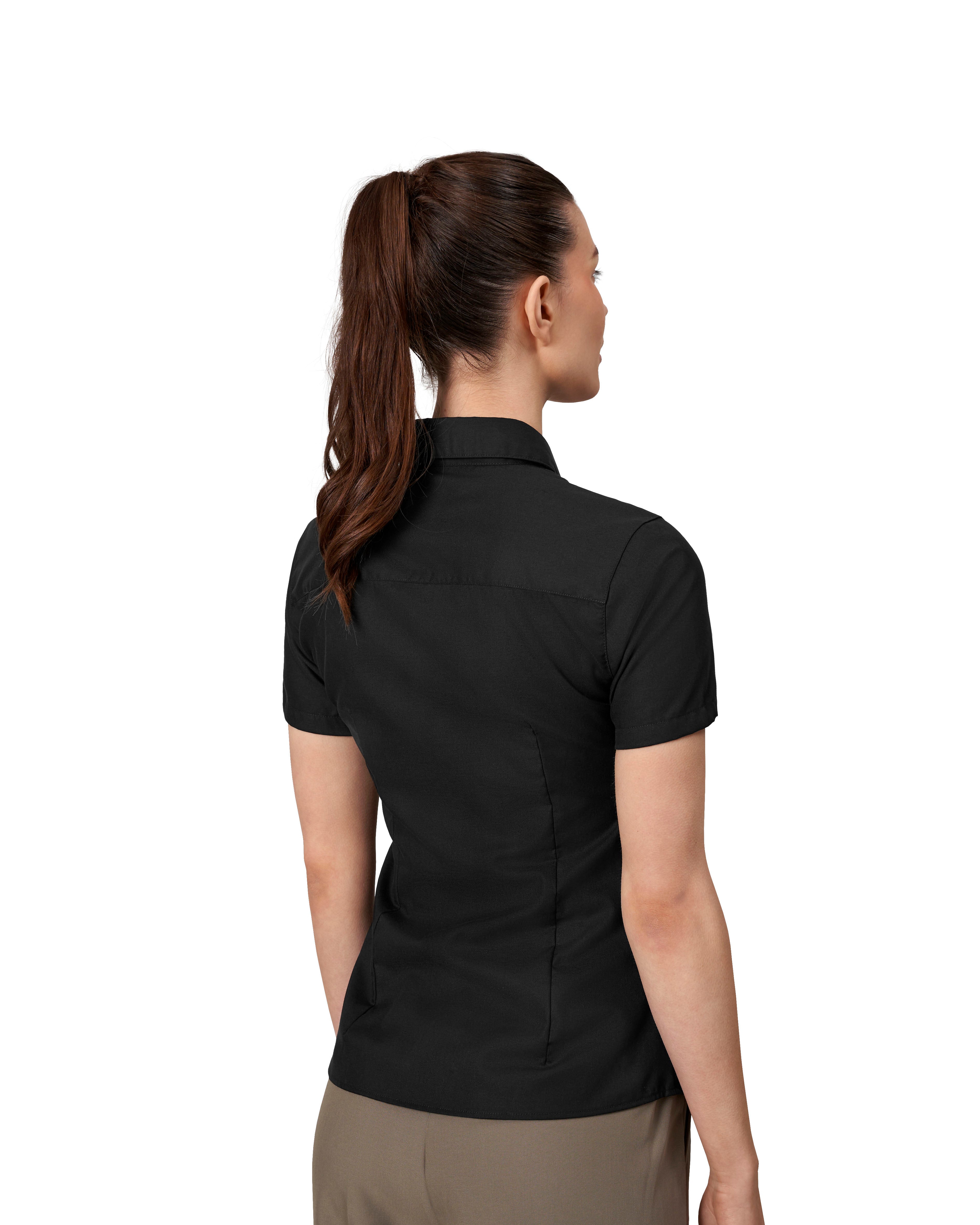 ID S721 SEVEN SEAS Fine Twill | modern | s/s | dame detalje med logo
