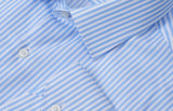 ID S90 SEVEN SEAS Fine Twill Cadet | slim detalje til broderi