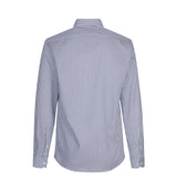 ID S90 SEVEN SEAS Fine Twill Cadet | slim nærbillede med logo