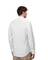 ID SS402 SEVEN SEAS Poplin | slim nærbillede med logo