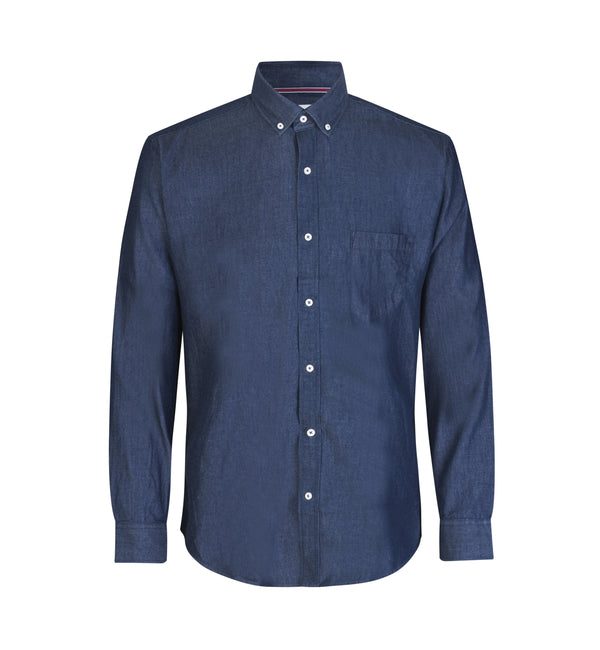 ID SS500 SEVEN SEAS Soft Denim | modern med tryk eller logo – arbejdstøj og firmatøj