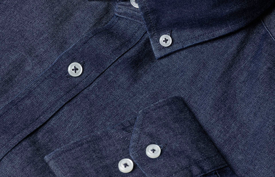ID SS500 SEVEN SEAS Soft Denim | modern detalje til broderi