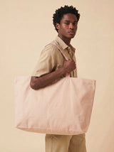 Oversized Heavy Canvas Bag – premium mulepose til merch og logo – Mulepose med logo fra Tojtryk.dk