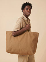 Oversized Heavy Canvas Bag – premium mulepose til merch og logo – Mulepose med logo fra Tojtryk.dk