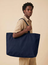 Oversized Heavy Canvas Bag – premium mulepose til merch og logo – Mulepose med logo fra Tojtryk.dk