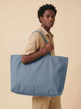 Oversized Heavy Canvas Bag – premium mulepose til merch og logo – Mulepose med logo fra Tojtryk.dk