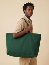 Oversized Heavy Canvas Bag – premium mulepose til merch og logo – Mulepose med logo fra Tojtryk.dk