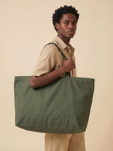 Oversized Heavy Canvas Bag – premium mulepose til merch og logo – Mulepose med logo fra Tojtryk.dk